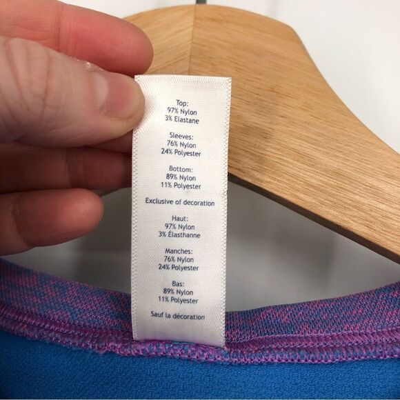 IVIVVA Lululemon Ombré Dress Girls Size 14 - Picture 4 of 6